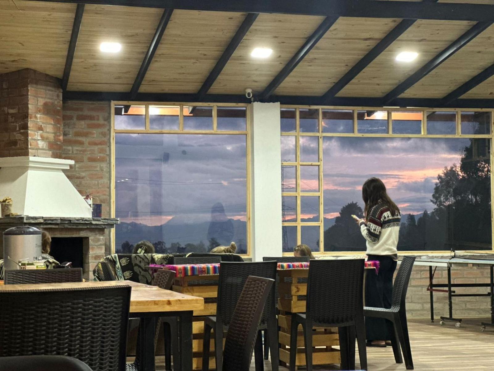 Chasqui Cuscungo Cotopaxi Hostel & Lodge מראה חיצוני תמונה